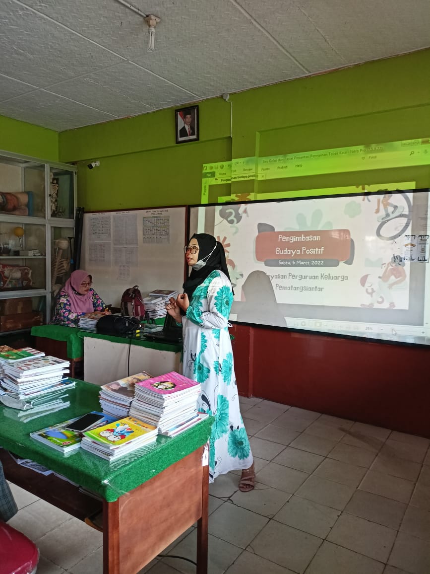 Pengimbasan Budaya Positif Oleh Guru Penggerak SD YPK 2